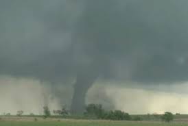 Tornado that destroyed Grace's home. 