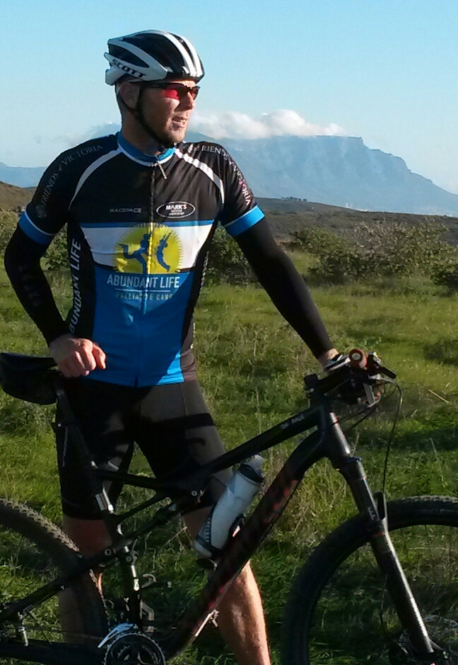 Paul Jacobs in training in Cape Town.